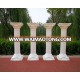 2018 plastic romantic column crystal pillar plastic walkway stand wedding decoration & event party centerpiece