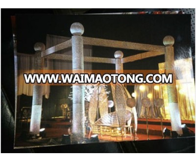 Hot sale! customized big china wedding mandap new design for wedding stage decoration